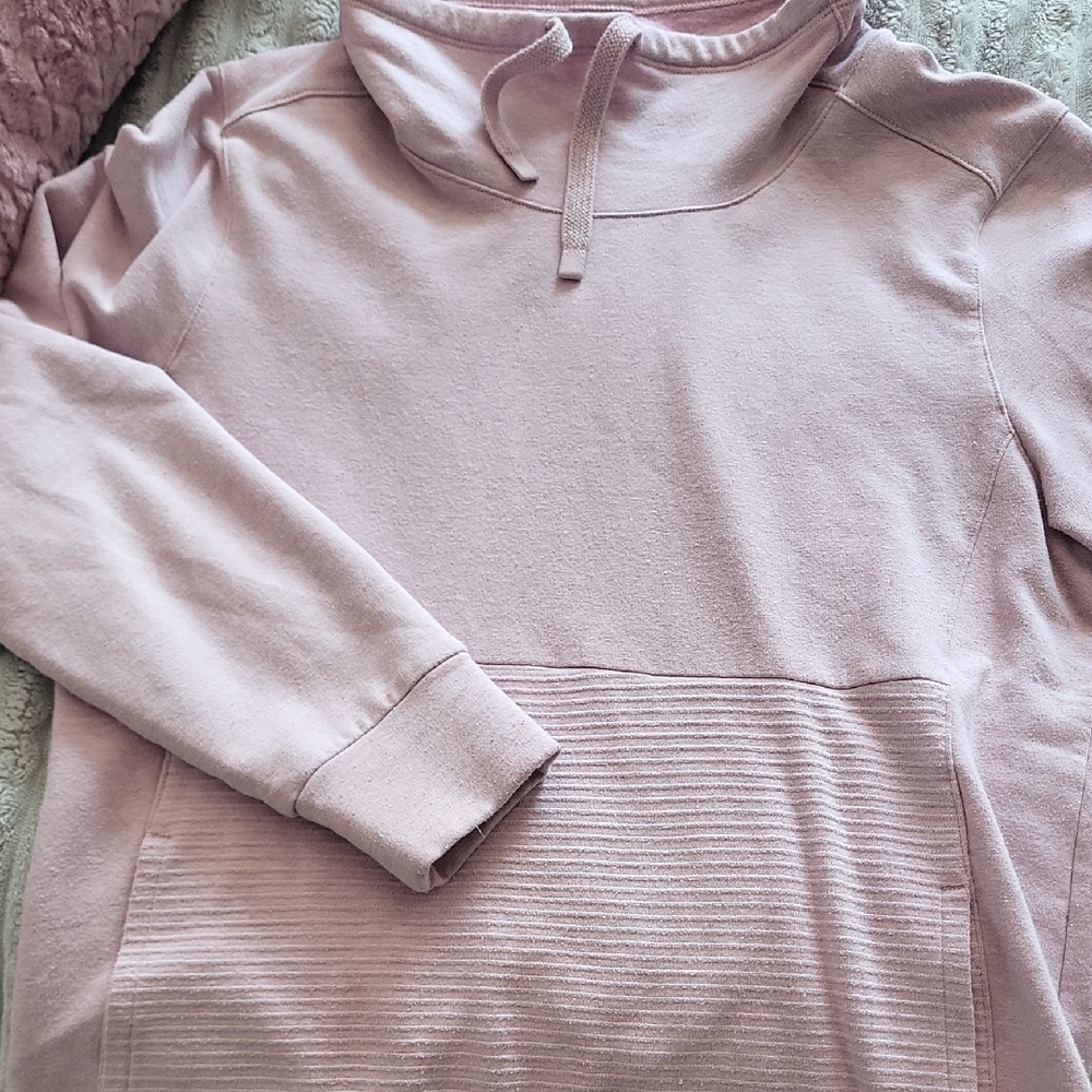 Como Vintage Soft Lilac Cowl Neck Sweater